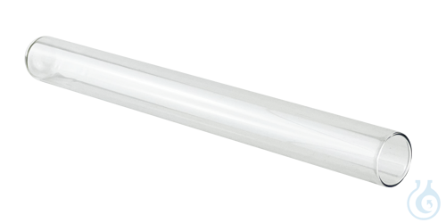 Test tubes, disposable, clear glass, rimless ca. 98 x 16 mm Ø