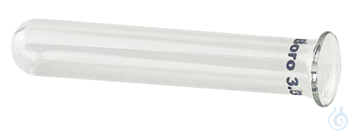 Test tubes, borosilicate glass 3.3, heavy wall with rim mm Ø ca. 150 x19