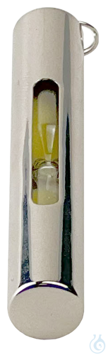 Hour glasses in nickel-plated metal case ½ Min.