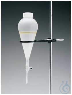 Nalgene&trade; Polypropylene Separatory Funnels with Closure
