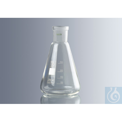 Erlenmeyer flasks 25 ml with ground joint NS 14/23