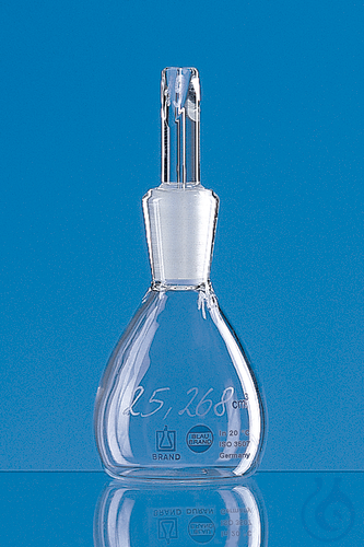 Density bottle Gay-Lussac BB ind.cert., 10 ml calibrated borosilicate glass 3.3