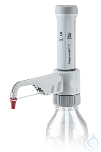 Dispensette® S, Fixed, DE-M, 5 ml, without recirculation valve