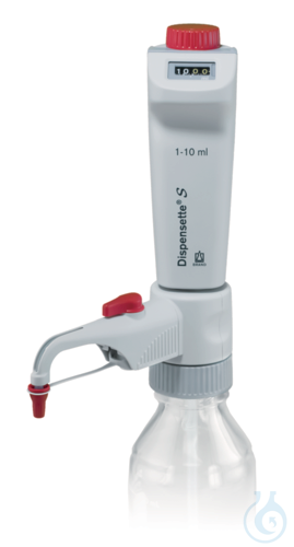 Dispensette® S, Digital, DE-M, 1 - 10 ml, with recirculation valve
