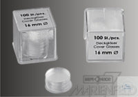 Cover glasses circular 20 mm