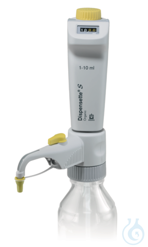 Dispensette® S Organic, Digital, DE-M, 1 - 10 ml, with recirculation valve