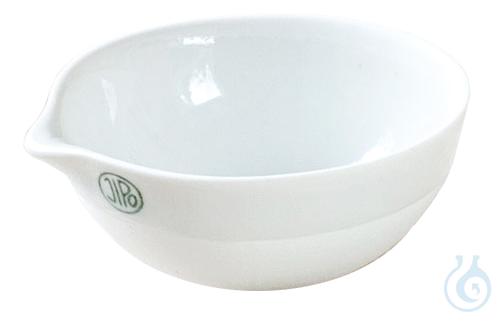 Evaporating dishes of porcelain ca. 63 mm Ø