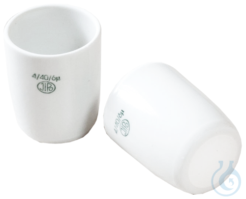 Filter crucible with porous bottom , DIN 12 909 d1xd2xhxV/ml 35/28 mm-40 mm-25