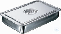 Instrument case 315 X 215 X 60 mm stainless steel