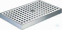 Drip Pan, St.St. 310 X 125 X 30 mm stainless steel
