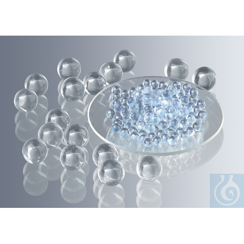 Glass beads 6 mm Ø,