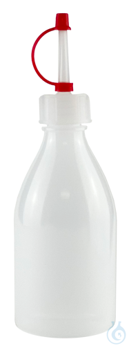 Dropping bottles of polyethylene, with dropping tip 50 ml GL 18