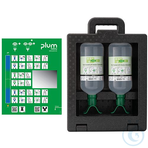 Plum iBox 2 with 2 x 1000 ml Eye Wash DUO
