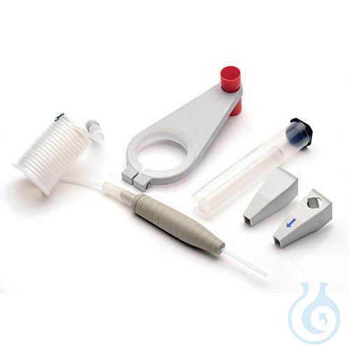 Discharge tube spiral, length 80 cm, 2,5 mL - 10 mL