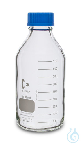 Laboratoriumfles DURAN, GL45, 1 L, Type 2