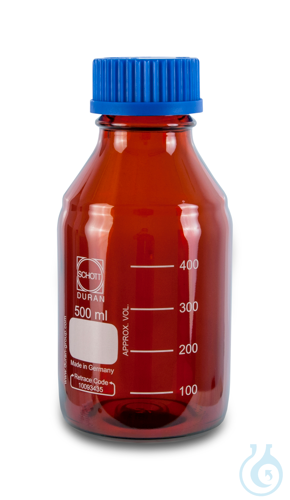 Laboratoriumfles DURAN, GL45, 500 ml, Type 4