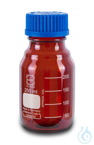 Laboratoriumfles DURAN, GL45, 250 ml, Type 4