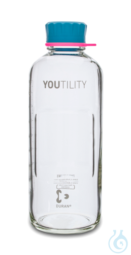 Laboratoriumfles DURAN, GL45, 1 L, Type 5