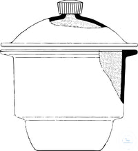 Desiccators ''Mobilex'' IØ300 mm with screw thread