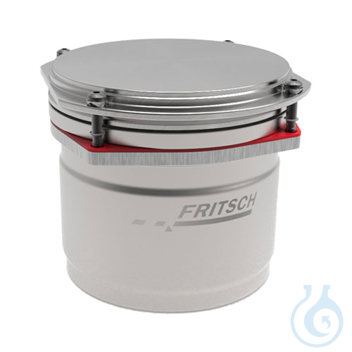 screw-on grinding bowl lid P-5 pl zirconium oxide 150-500 ml