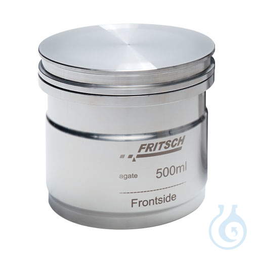 grinding bowl 250 ml cpl. P-5 pl zirconium oxide