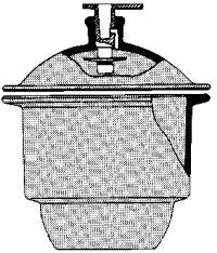 Desiccator ''Novus'' with Wertex sealing device