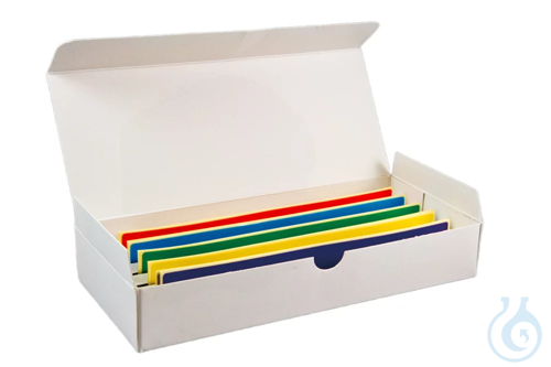 Rainbow Cryo Labels, 5 different colors