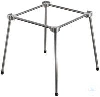 Stainless 4-feet stand 120 x 120 mm