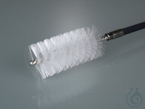 Cleaning brush, length 100 cm, Ø 50 mm, PVC/304