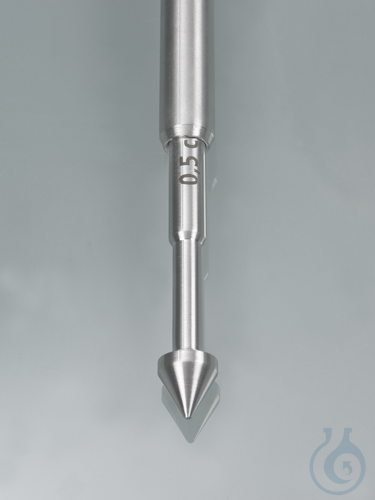 Head, volume 0,5 ml, MicroSampler tube-Ø 12 mm