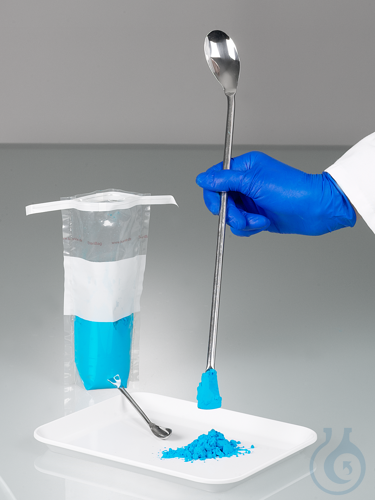 Sample spoon, AISI 304, 500 mm, 9 ml, autoclavable