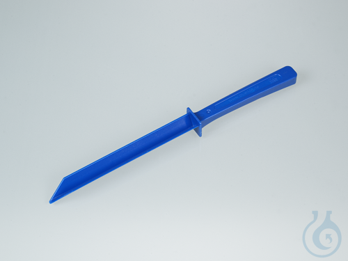 Food spatulas, blue, PS, sterile, 150 mm
