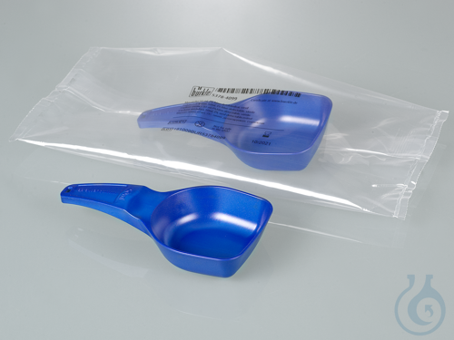 Volumetric spoon 25ml, PS blue detectable, sterile