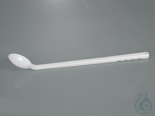Sampling spoon, long handle, 20ml, PS, white