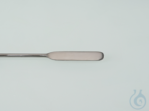Double spatula square/rounded, AISI 304, 150 mm