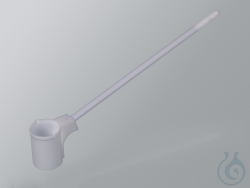 PTFE Scoop, 10 ml, ØxH 25x34 mm, length 155 mm