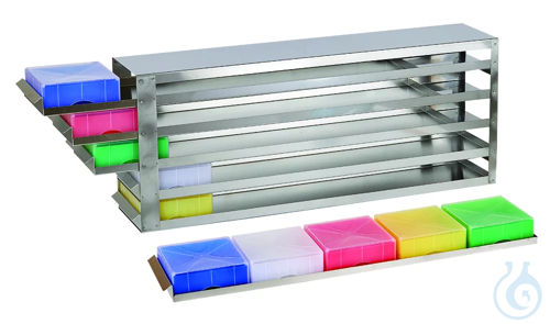 Drawer Rack 5 x 5, for box 50 mm, D/W/H 709 x 144 x 280 mm