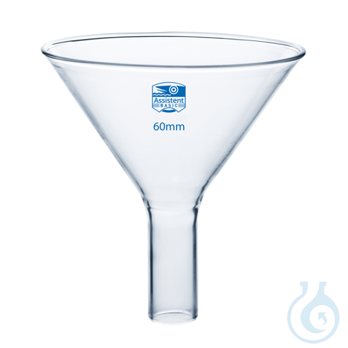 Funnels, powder, Boro 3.3, Diameter: ca. 6 cm