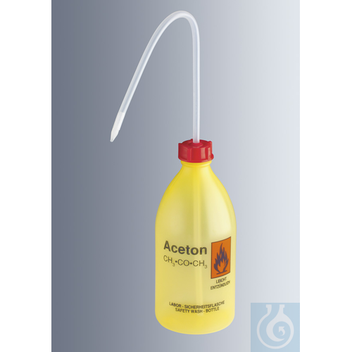 Safety washing bottles 500 ml,