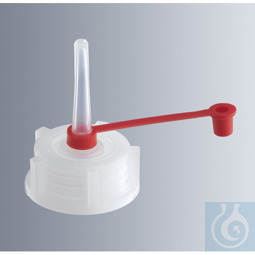 Screw caps GL 14 with dropping tip,