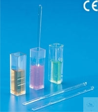 Disposable cuvette semi-micro high form 2,5ml PMMA