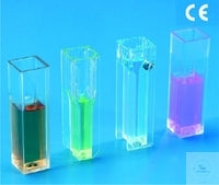 Disposable cuvettes 4 clear faces 4,5ml PS