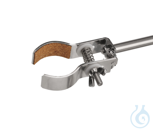Retort clamp standard 18/10 steel, d=120mm