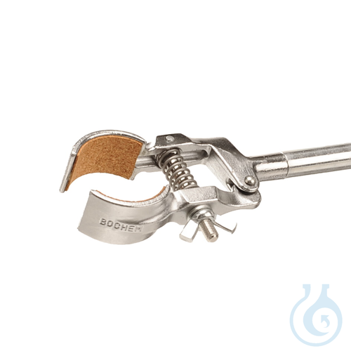 Retort clamp standard, steel zincked, d=80mm