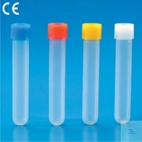 Test tubes PP 13ml screw cap 16x100mm