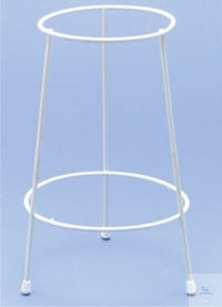 Racks for autoclavable bags made of coated wire