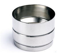 Edelstahl-Analysensieb Ø 50 x 25 mm, Edelstahlanalysensiebgewebe ISO 3310-1, mit