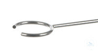 Retort ring 18/10 steel, offen, ID=50mm