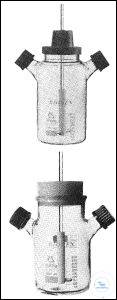 Adjustable hanging bar spinner flasks 3000 ml