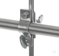 Mounting clip/Reducer 18/10 steel, d=26,9/12mm